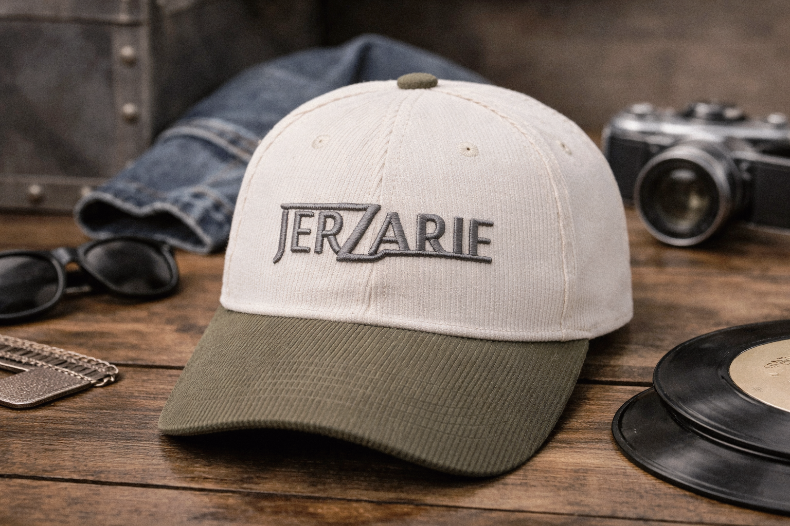 JerZarie Corduroy Baseball Cap