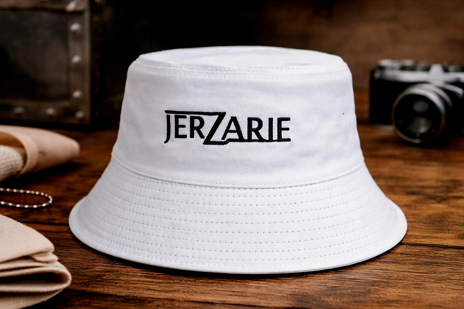 JerZarie Cotton Bucket Hat (Reversible)