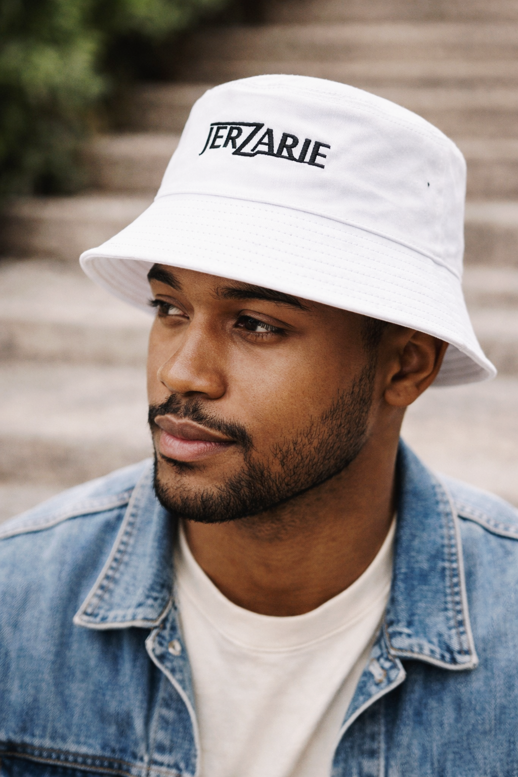 JerZarie Cotton Bucket Hat (Reversible)