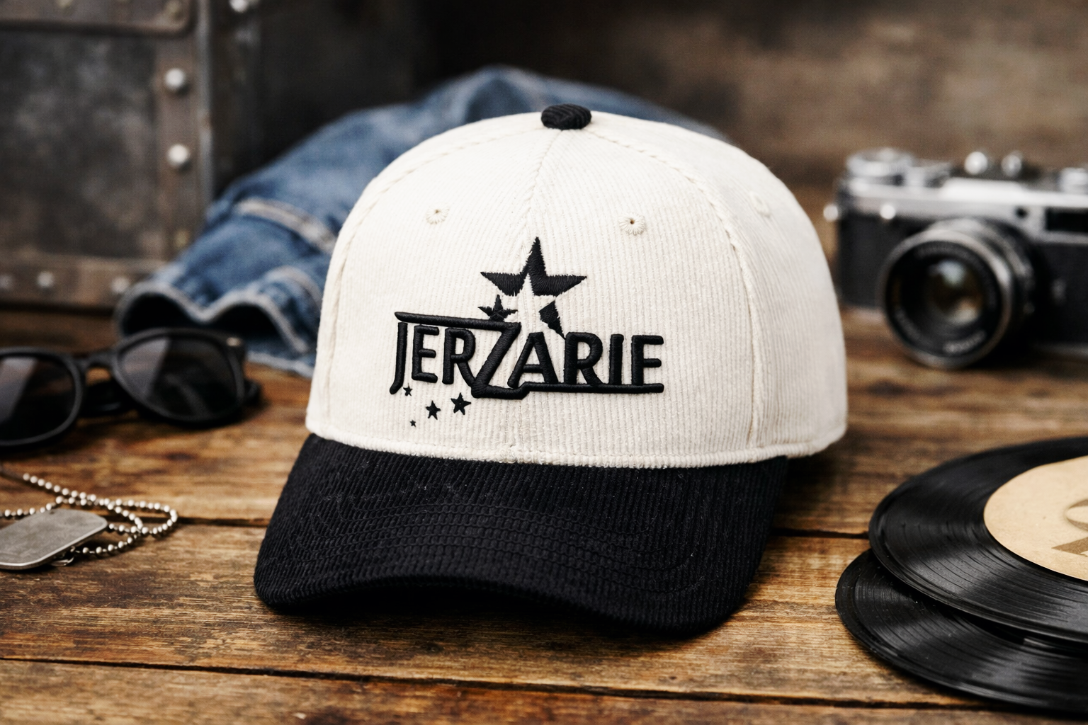 JerZarie Corduroy Baseball Cap