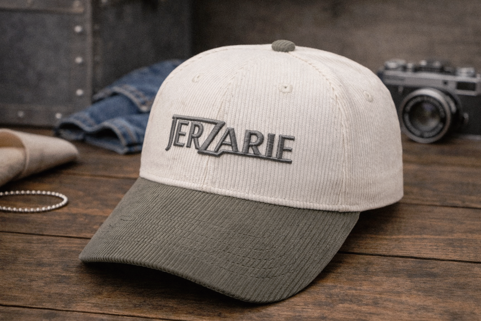 JerZarie Corduroy Baseball Cap